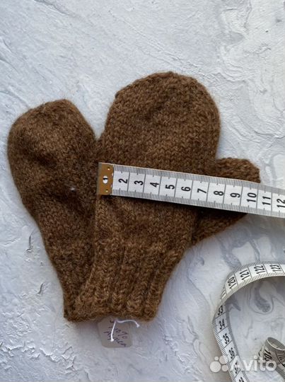 Новые варежки из альпаки