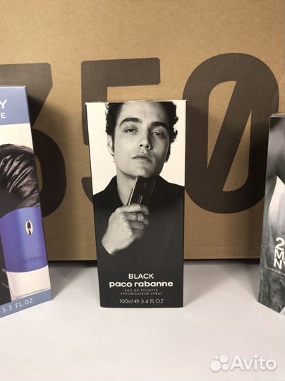 Духи Black paco rabanne