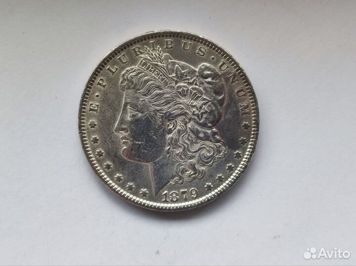 1 Доллар Моргана 1879 Филадельфия