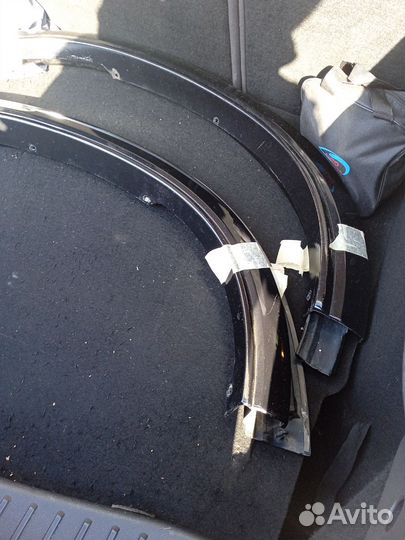 Расширители арок для крыла 4 штуки пер и зад