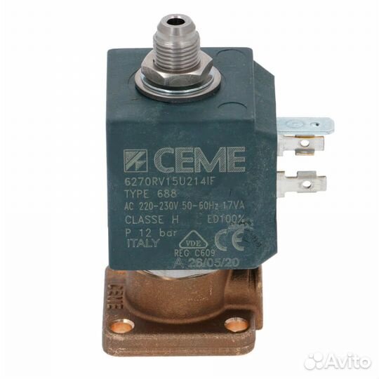 Катушка соленоидного клапана 688 17VA 230V 50/60Hz