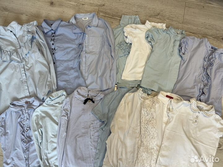 Школьная рубашка, блузка, водолазка 152-158