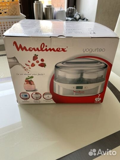 Йогуртница moulinex новая