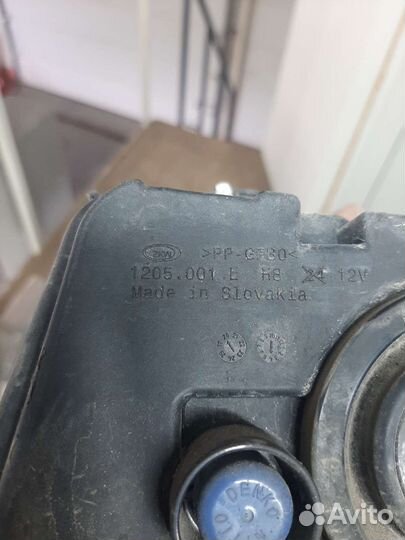 Птф левая Skoda Rapid 2