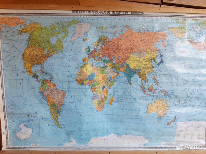 Карта мира политическая