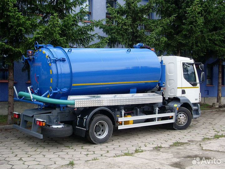 Очистка канализации. Илосос