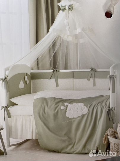 Бортики в детскую кроватку