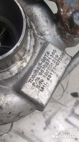 Турбина Peugeot Partner, 2010