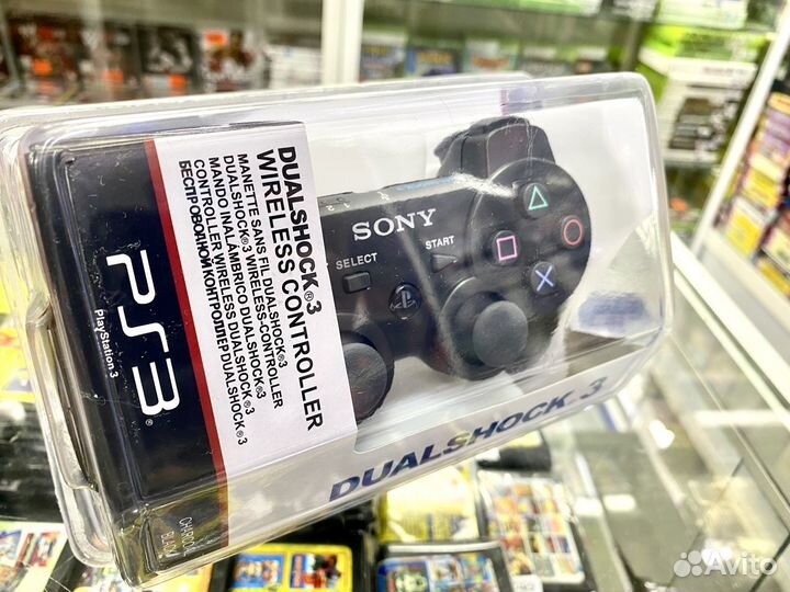 Джойстик Геймпад Беспроводной для Ps 3 Новый