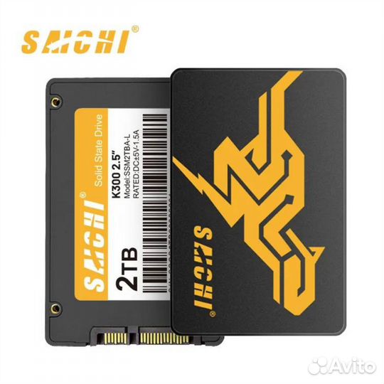 SSD накопитель / ссд диск saichi 2 Tb / 2 Тб