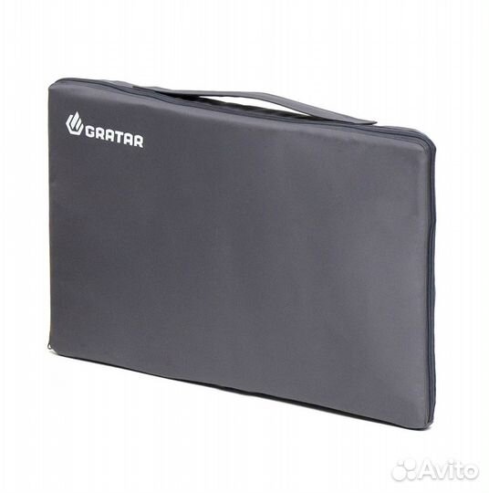 Мангал автомобильный в сумке с решеткой, шампурами