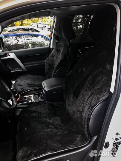 Накидки меховые чёрные