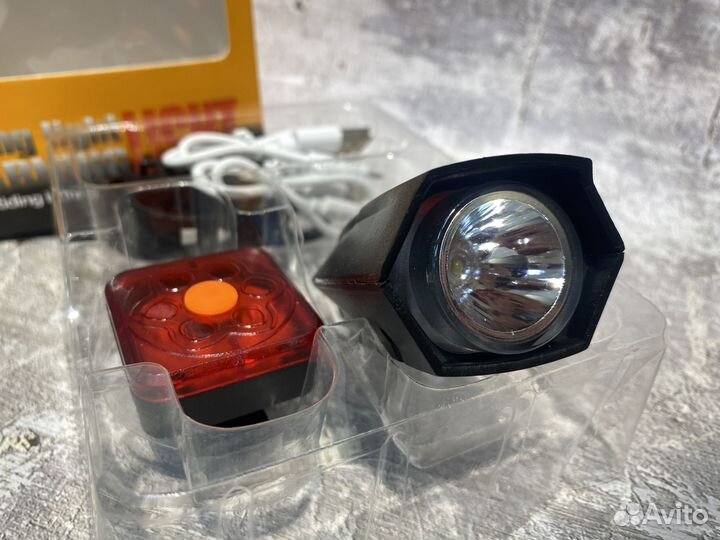 Велосипедный фонарь/фара Baisk с задней фарой