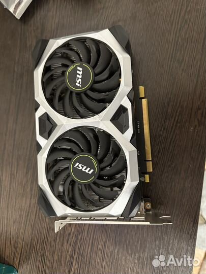 Видеокарта GTX 1660 ti ventus XS 6 GB