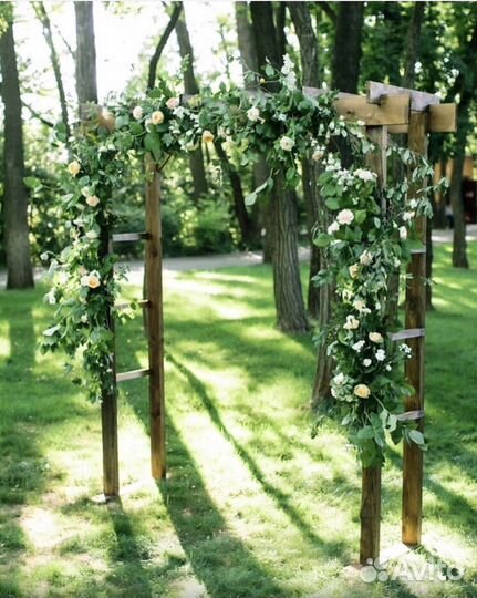Деревянная арка
