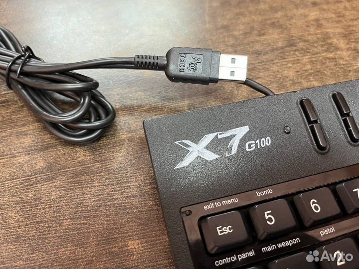 Игровая клавиатура A4Tech X7-G100 кейпад пк PC A4