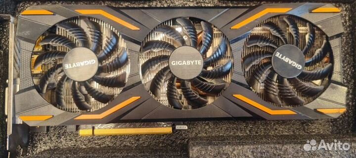 Видеокарта nVidia GeForce GTX 1080 Gigabyte