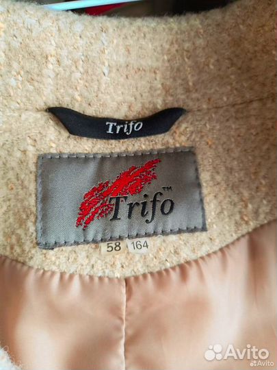 Пальто женское длинное демисезонное 58 60 шерсть