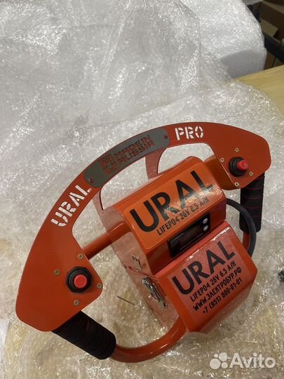 Аккумуляторный ледобур урал про. Lifepo4