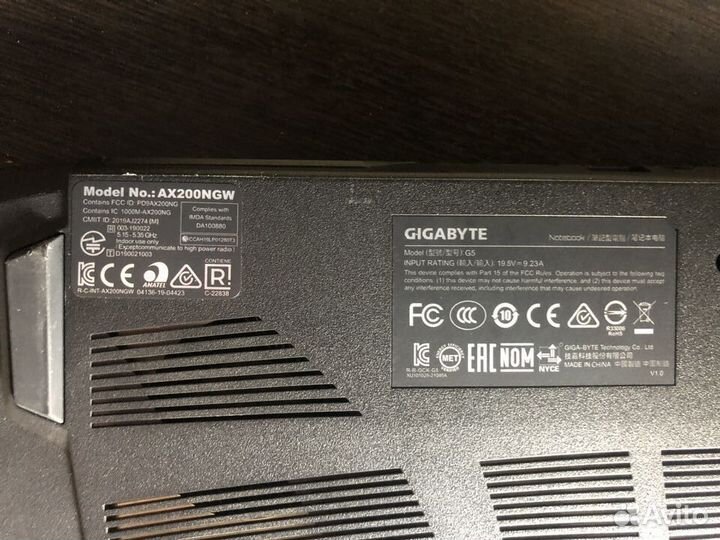 Игровой ноутбук Gigabyte G5