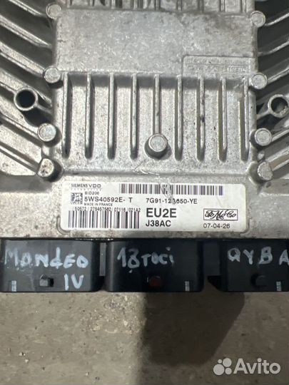 Эбу siemens Ford Mondeo 4 1.8tdci qyba