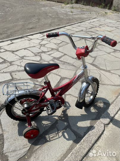 Велосипед детский с 4 колесами