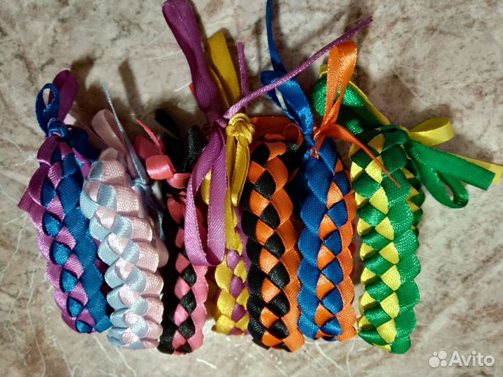 Браслеты из лент