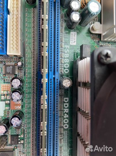 Материнская плата Socket 754