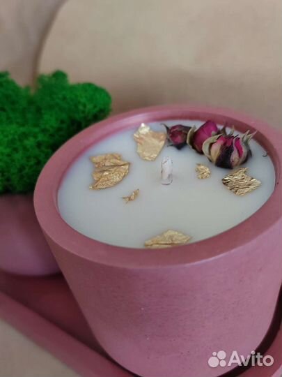 Свеча из соевого воска