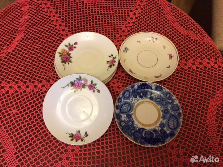 Салатники и блюдца