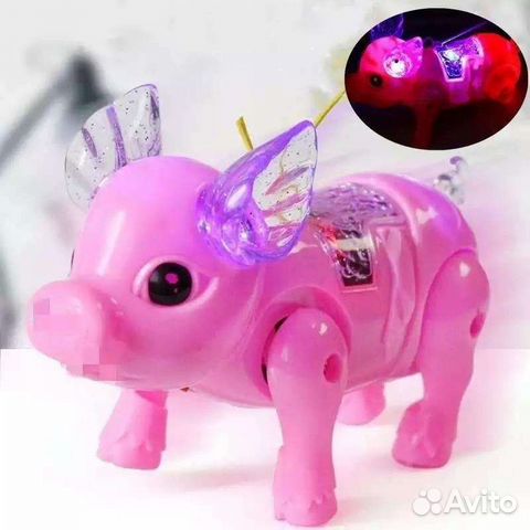 Новая игрушка свинка