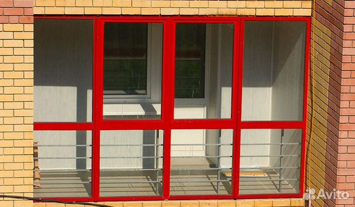 Остекление балконов и лоджий в рассрочку M1755