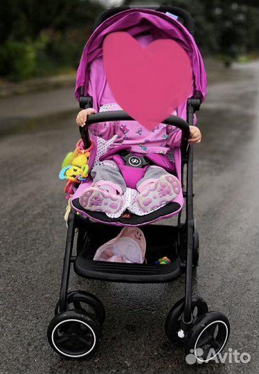 Коляска прогулочная летняя gb Qbit+