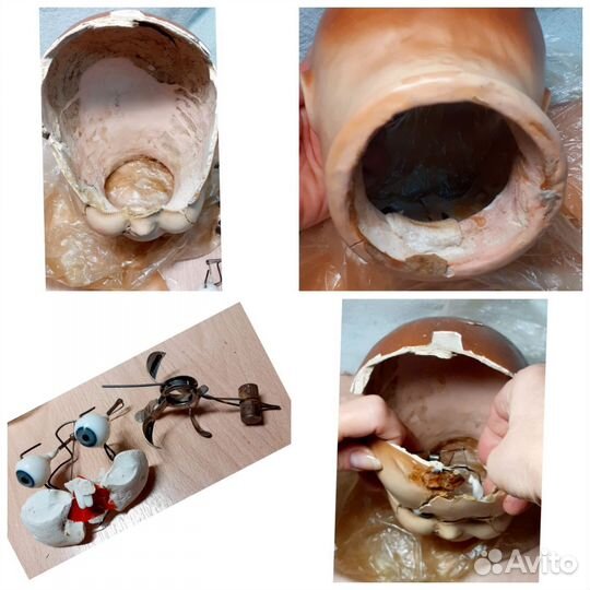 Кукла СССР,старинная на восстановление