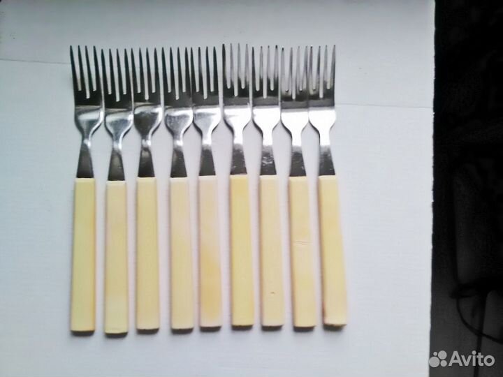 Вилки столовые и чайные ложки (нерж. сталь)
