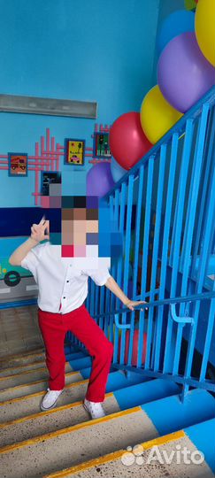 Рубашка+ брюки размер 128 на праздник