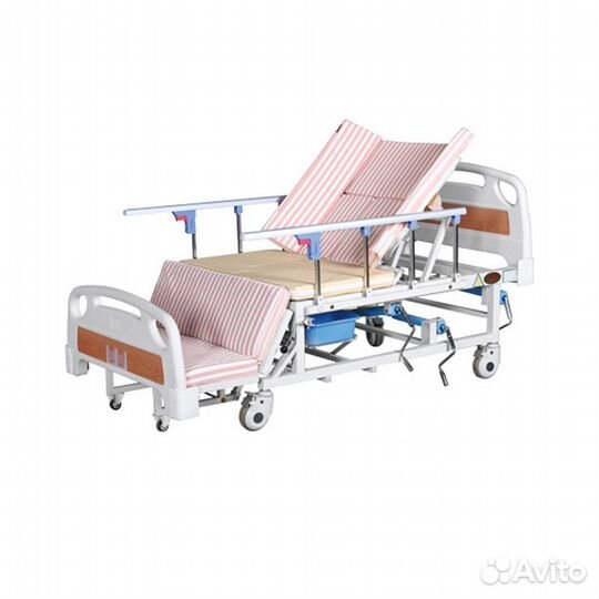 Медицинская кровать для лежачих Туал+Кресло+Набок