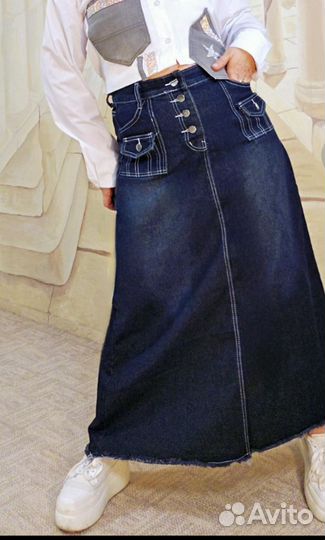 Джинсовая юбка, новая