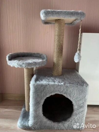 Домик для кошки с когтеточкой бу