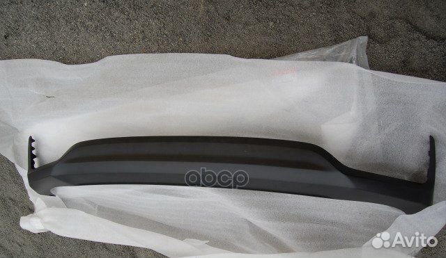 Бампер задний solaris 17-19 (накладка нижняя ча