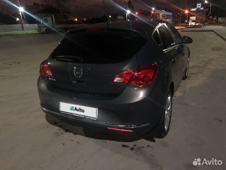 Opel Astra 1.6 AT, 2013, 107 000 км