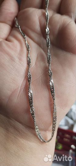 Цепь серебро