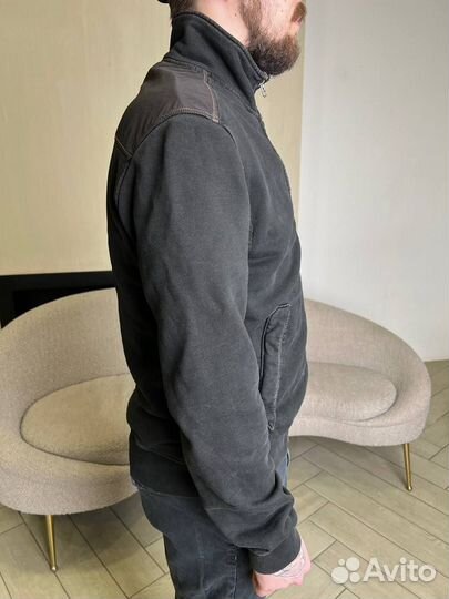 Черная кофта ZIP gjoe