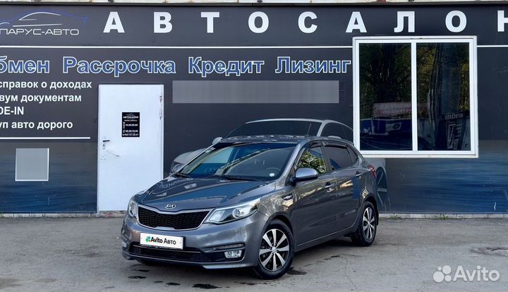 Kia Rio 1.6 МТ, 2017, 81 200 км