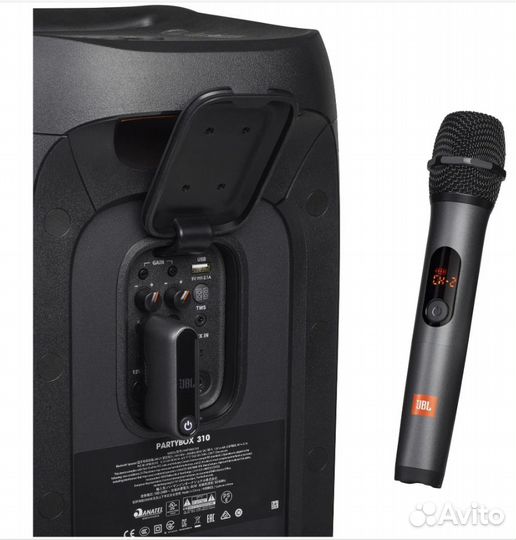 Микрофон проводной JBL Wireless Microphone Set, ра