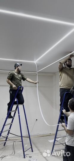 Натяжные потолки