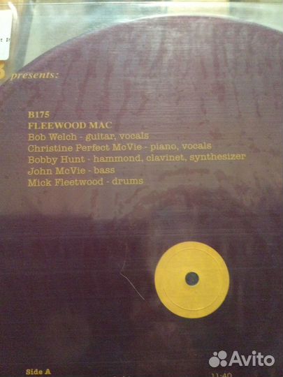 Lp Fleetwood Mac/Live AT Record Plant.2012,RU