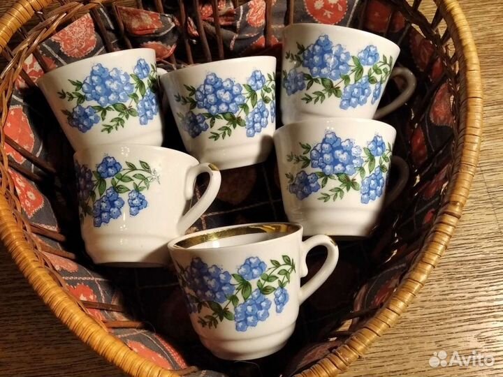 Кофейные и чайные чашки СССР