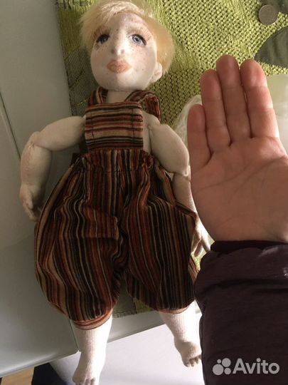 Кукла авторская текстильная