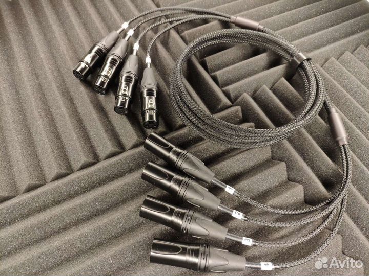 Мультикор 4 Xlr шт. На 4 Xlr гн. Tasker C404